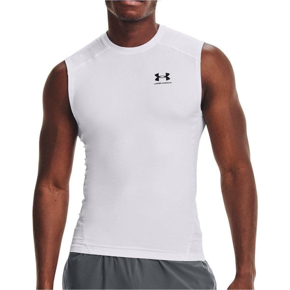Under Armour Men's UA HG Armour Comp SL Cooling & Breathable Tank Top for Men, Gym Vest with Anti-Odour Material (pack of 1)