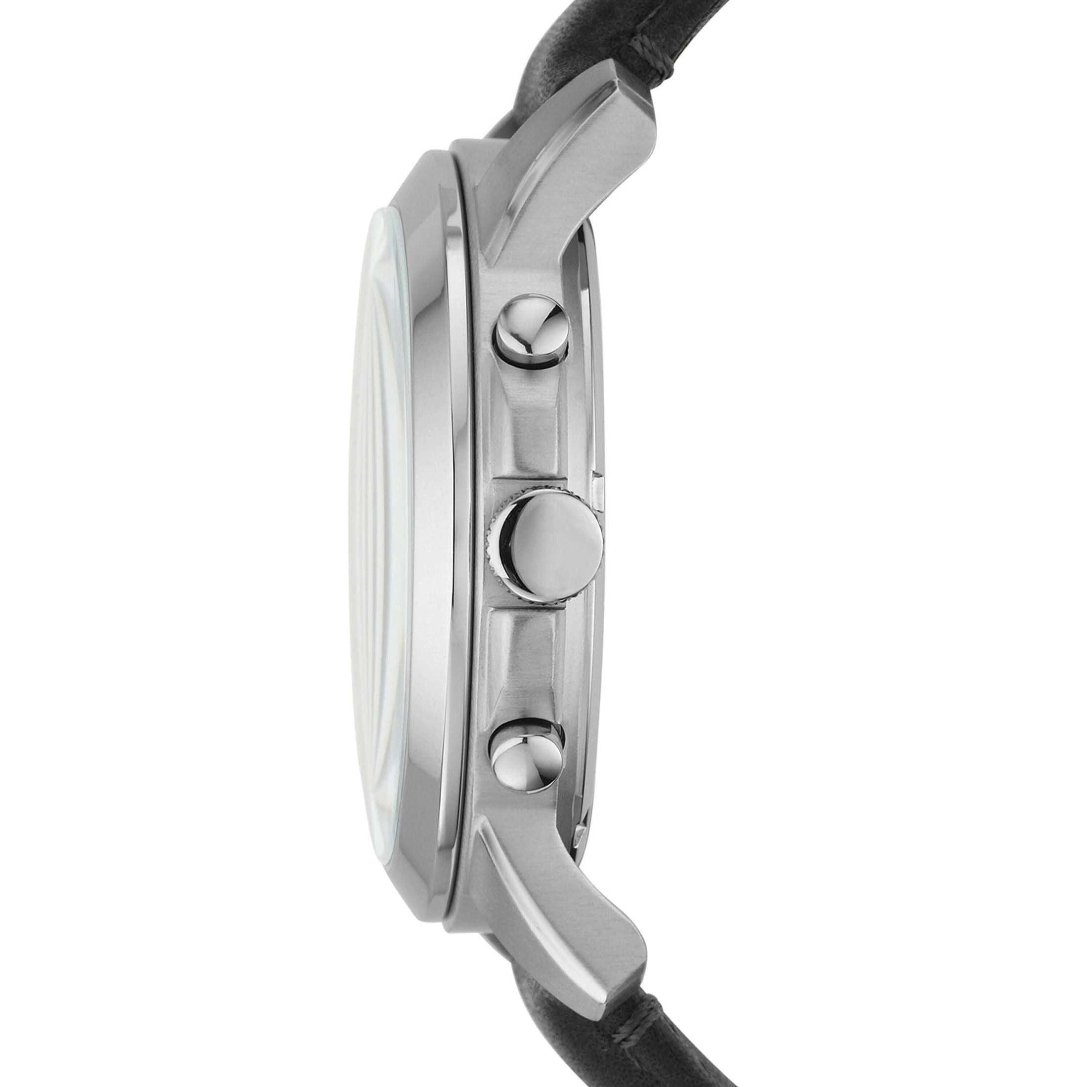 Fossil Leather Mens Quartz Watch