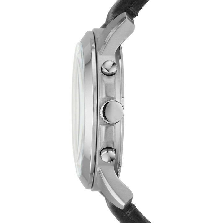 Fossil Leather Mens Quartz Watch