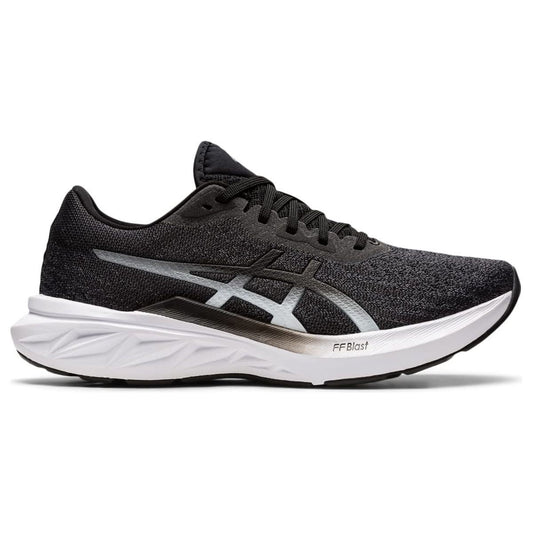 ASICS Women's DYNABLAST 2 Running Shoes, 9.5, Black/White