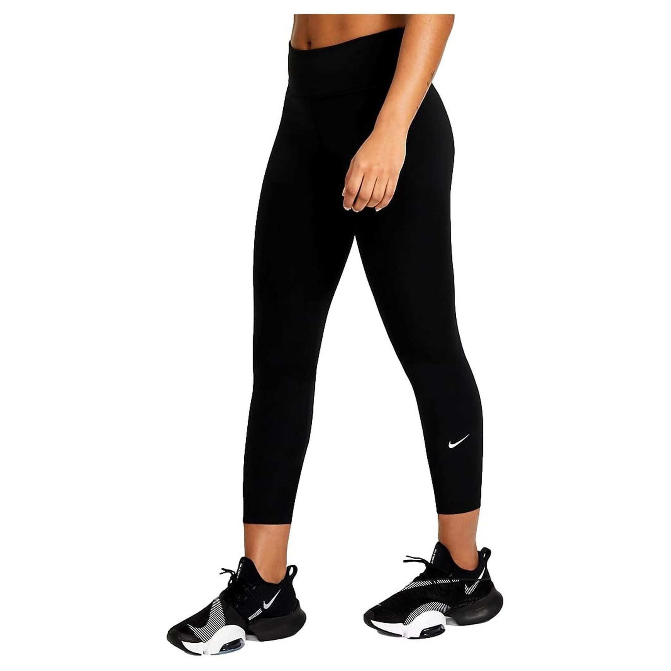 Nike Women's Dri Fit Mid Rise Cropped Tights