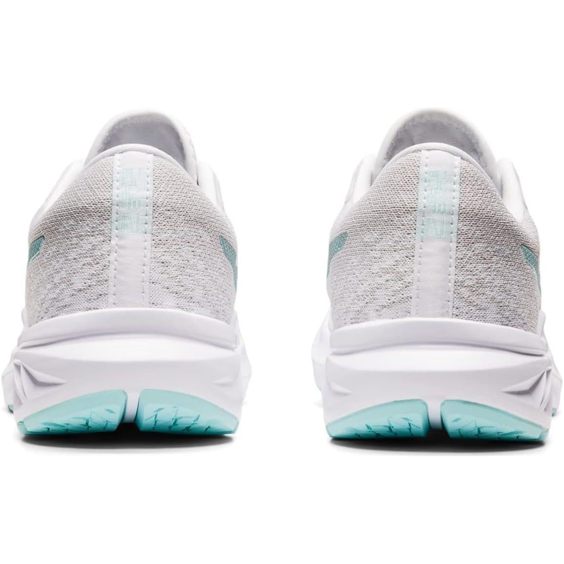 ASICS Women's DYNABLAST 2 Running Shoes, 11.5, White/Clear Blue