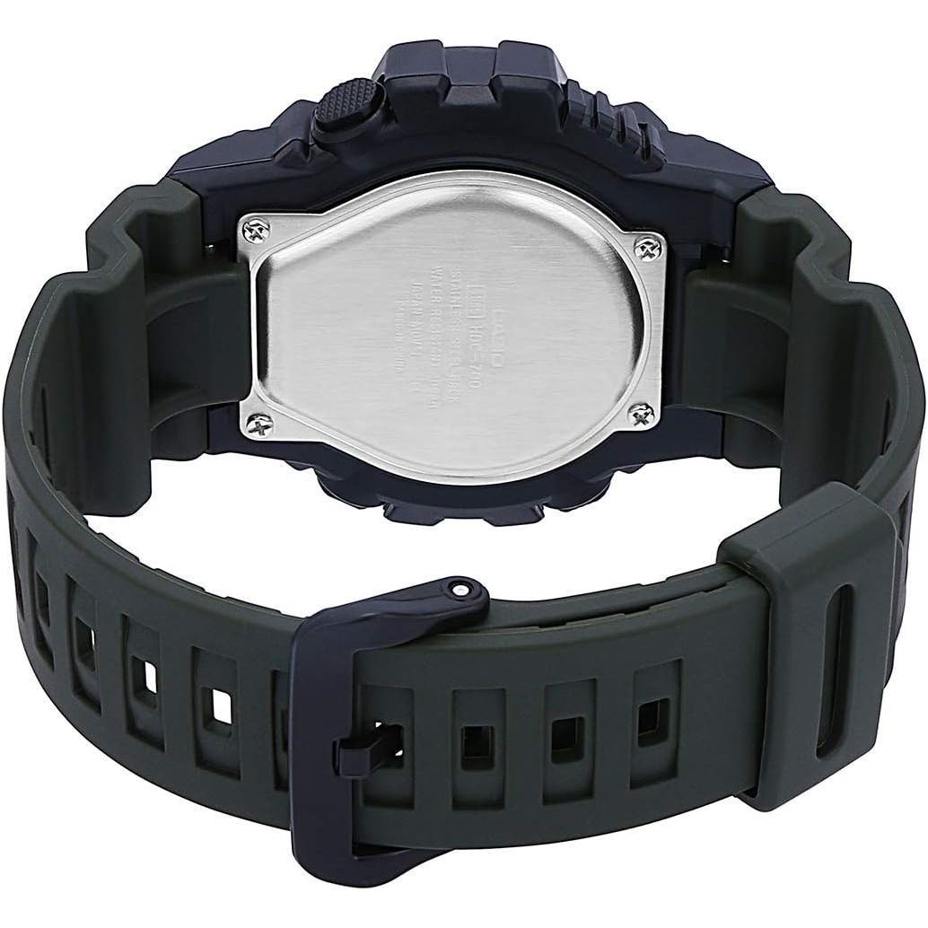 Casio Men's Dial Resin Band Watch - HDC-700-3AVDF