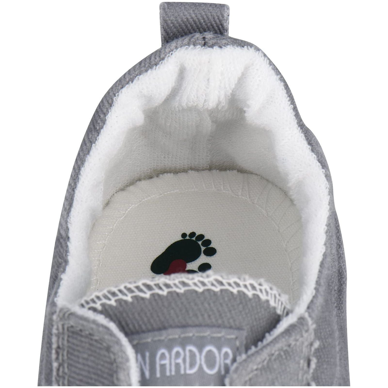 JENN ARDOR Women's Canvas Sneaker Slip-ons Loafers Shoes for Womens Fashion Casual Canvas Round Toe Soft Comfortable Walking Flats