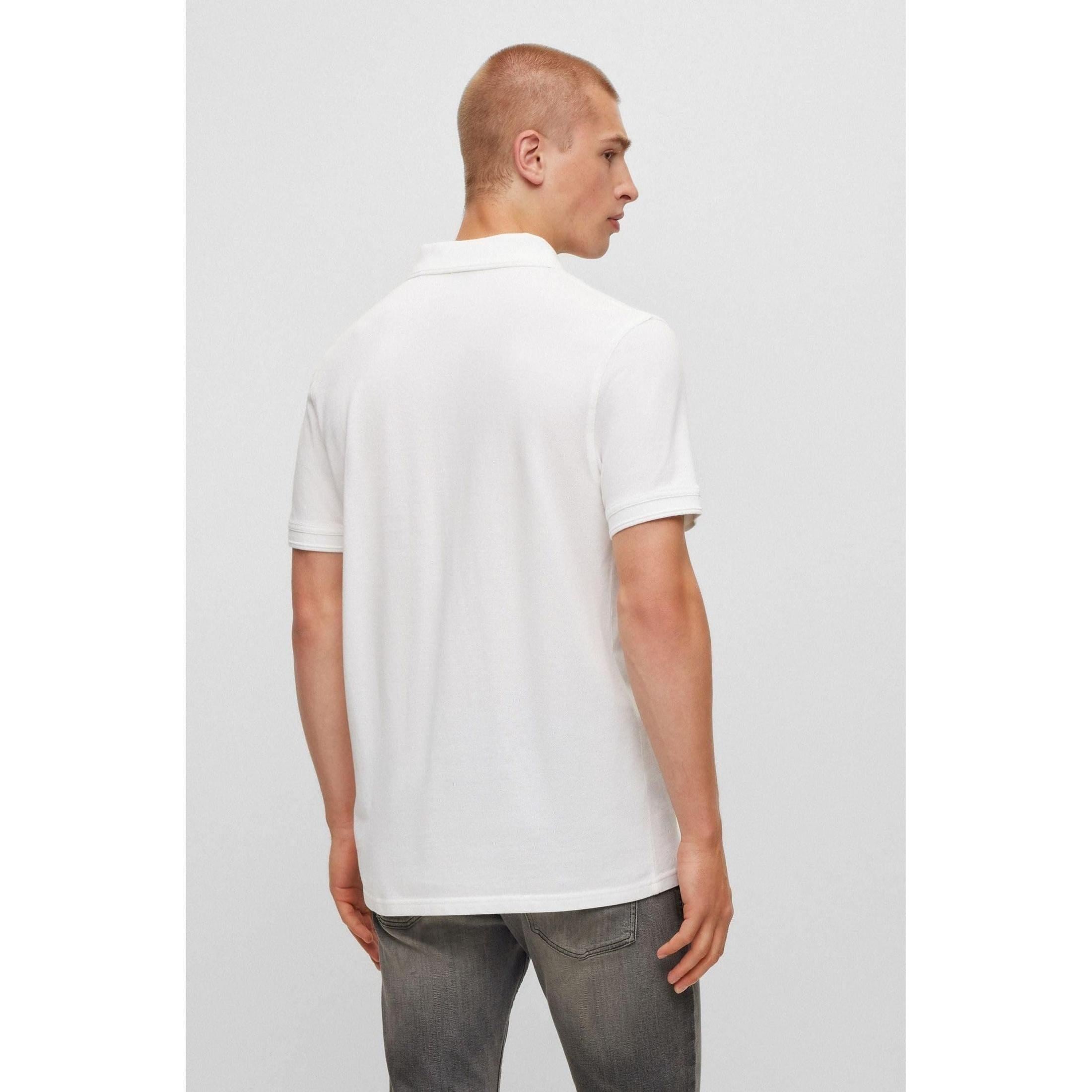 BOSS Mens Prime Slim-fit Polo Shirt in Cotton piqué