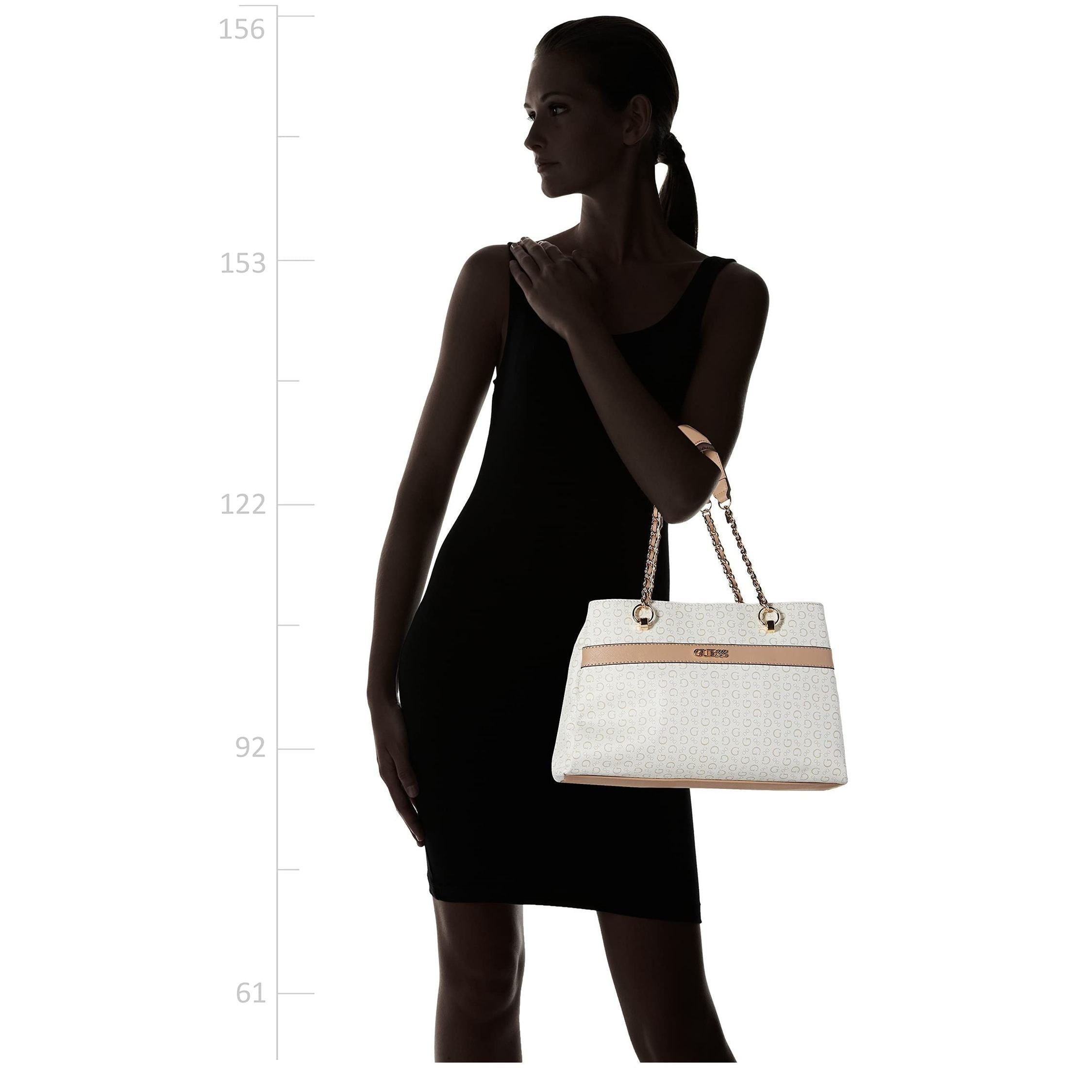 Guess SG872506 Culkin Satchel for Women, WHI