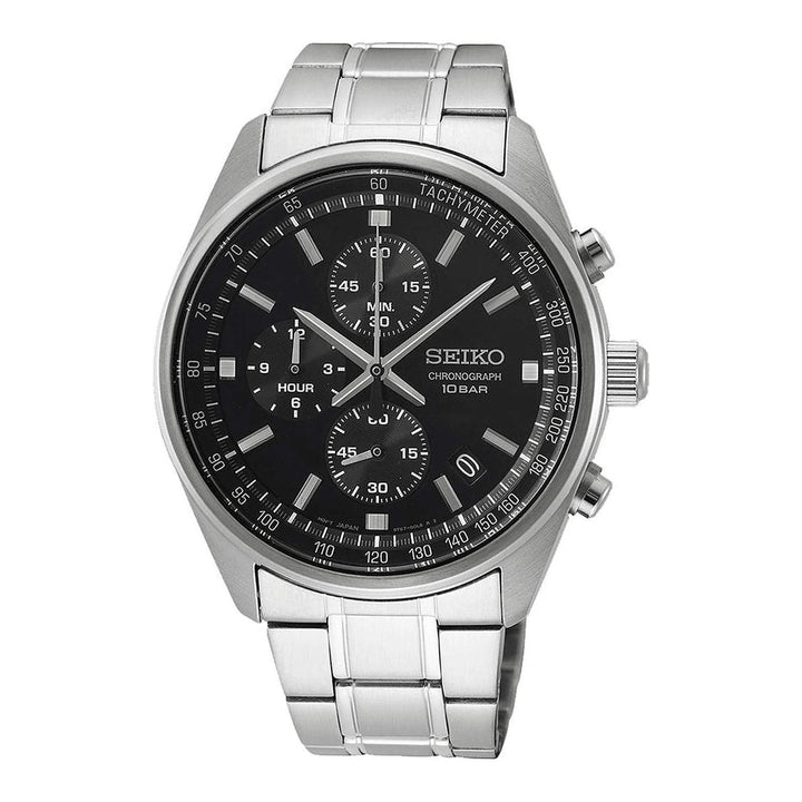 Seiko Men's Analogue Japanese Quartz Watch with Stainless Steel Strap SSB379P1