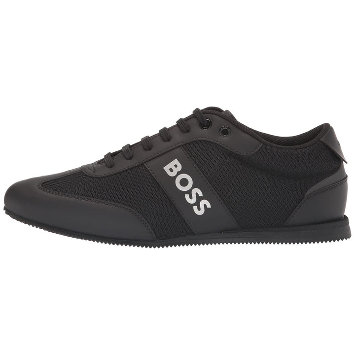 BOSS Big Logo Nylon Mesh Sneakers mens Sneaker