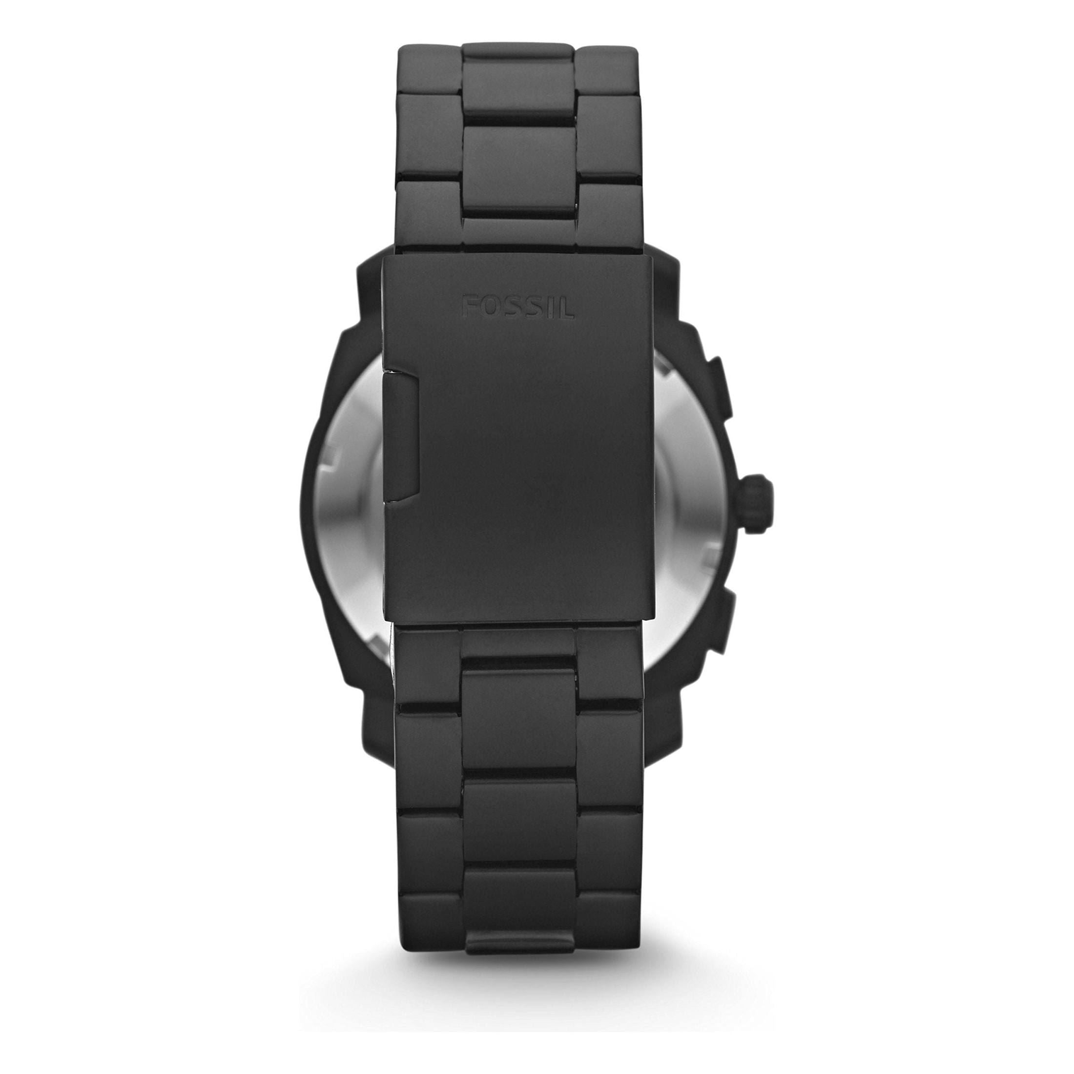 Fossil Machine Men's Watch with Stainless Steel or Leather Band, Chronograph or Analog Watch Display