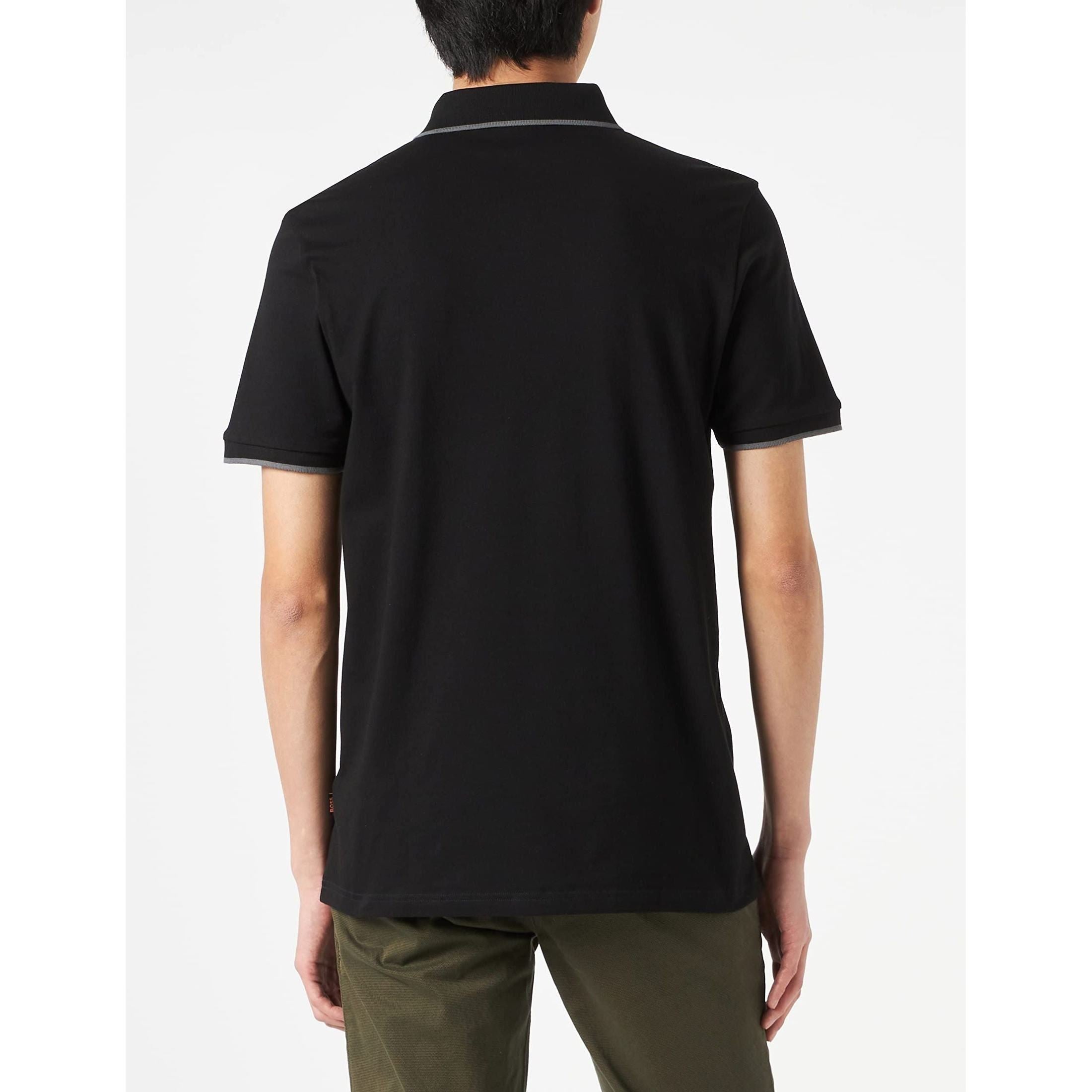 Hugo Boss Passertip Stretch-Cotton Slim-Fit Polo Shirt for Men