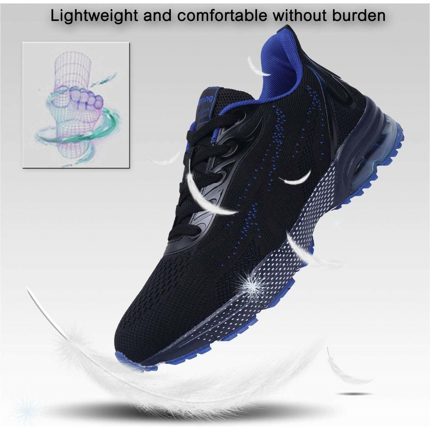 SYKT Running Shoes Mens Womens Fashion Sneakers Tennis Sports Casual Walking Athletic Fitness Indoor and Outdoor Shoes
