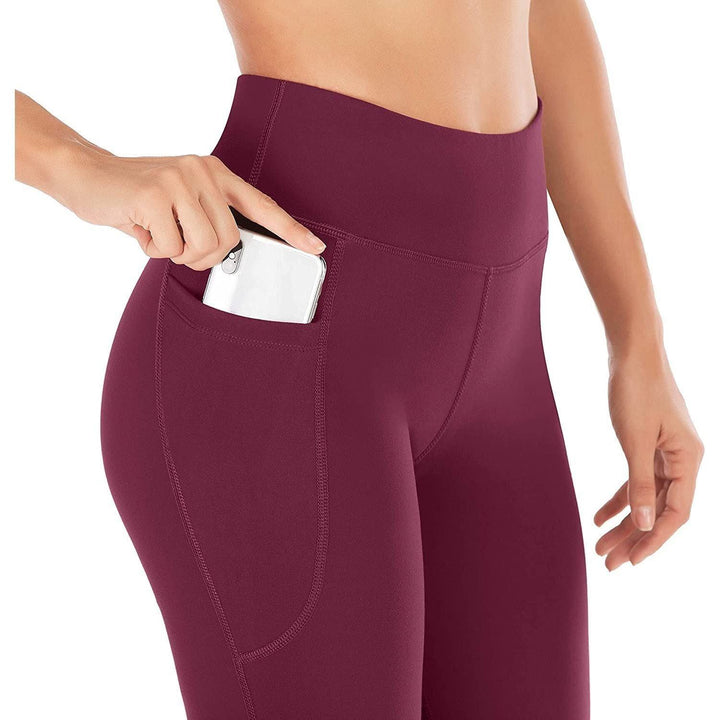 Women’s Bootcut Yoga Pants - Flare Leggings for Women Buttery Soft High Waisted Crossover Workout Lounge Bell Bottom Jazz Dress Pants Bootleg Work Pants Casual Wide Leg Long Palazzo Pants