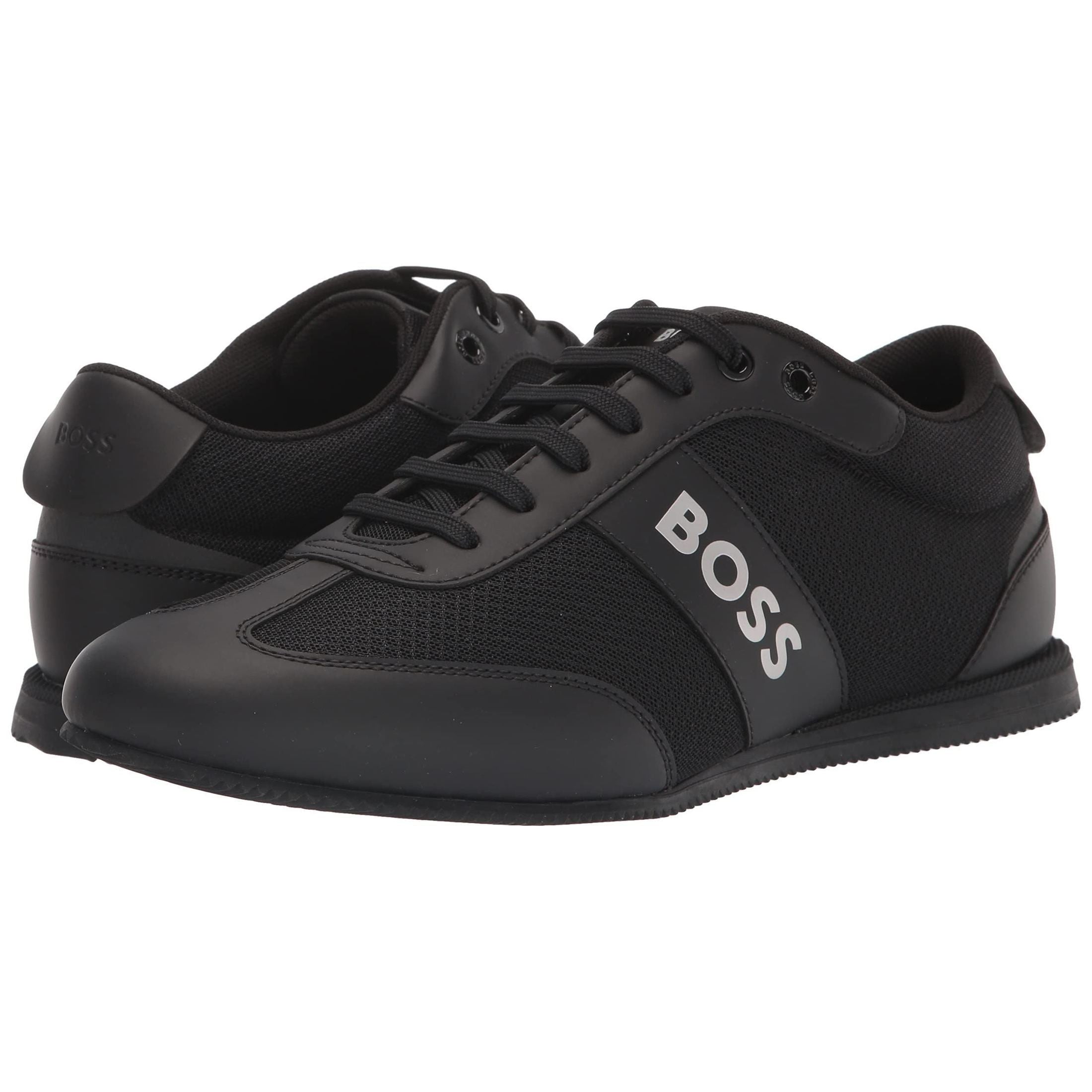 BOSS Big Logo Nylon Mesh Sneakers mens Sneaker
