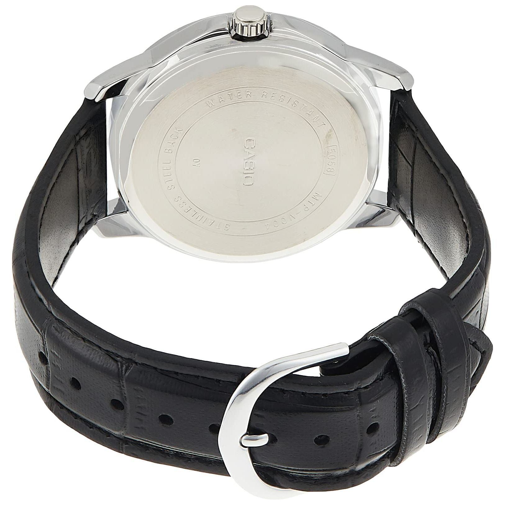 Casio Watch For Men Standard Analog Stainless Steel Date Dial