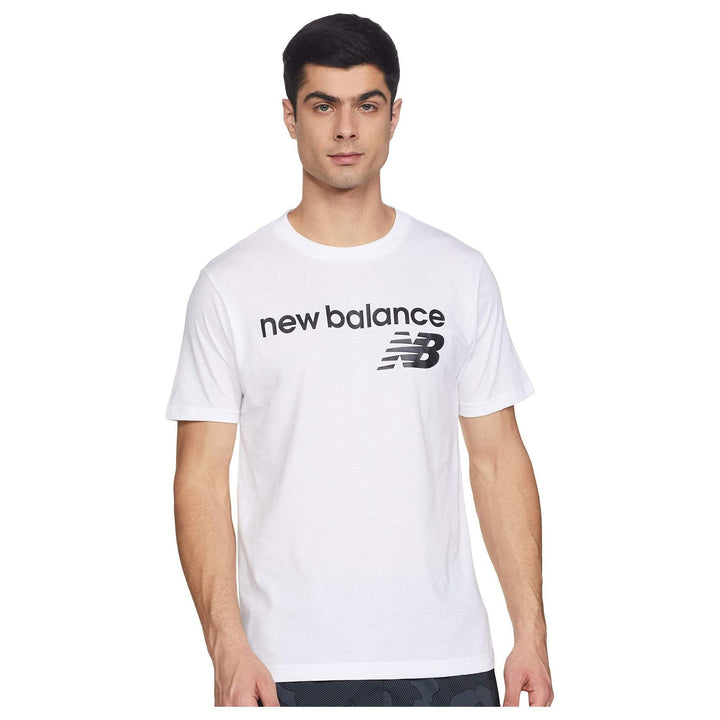 New Balance mens NB Classic Core Logo Tee T-Shirt