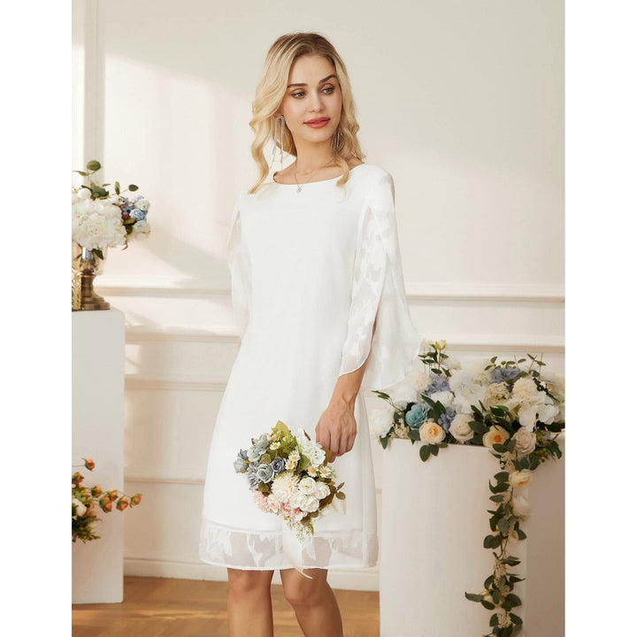 GRACE KARIN Women Loose Chiffon Dress Elegant Evening Dress for Cocktail Party