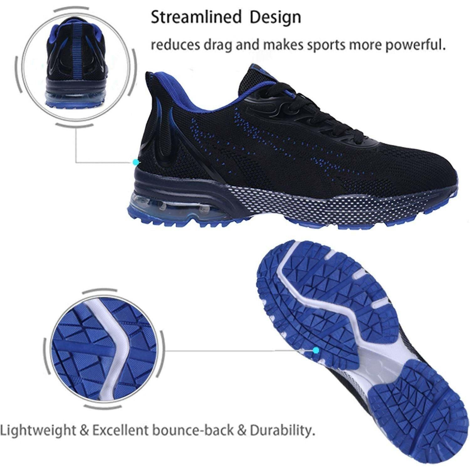 SYKT Running Shoes Mens Womens Fashion Sneakers Tennis Sports Casual Walking Athletic Fitness Indoor and Outdoor Shoes