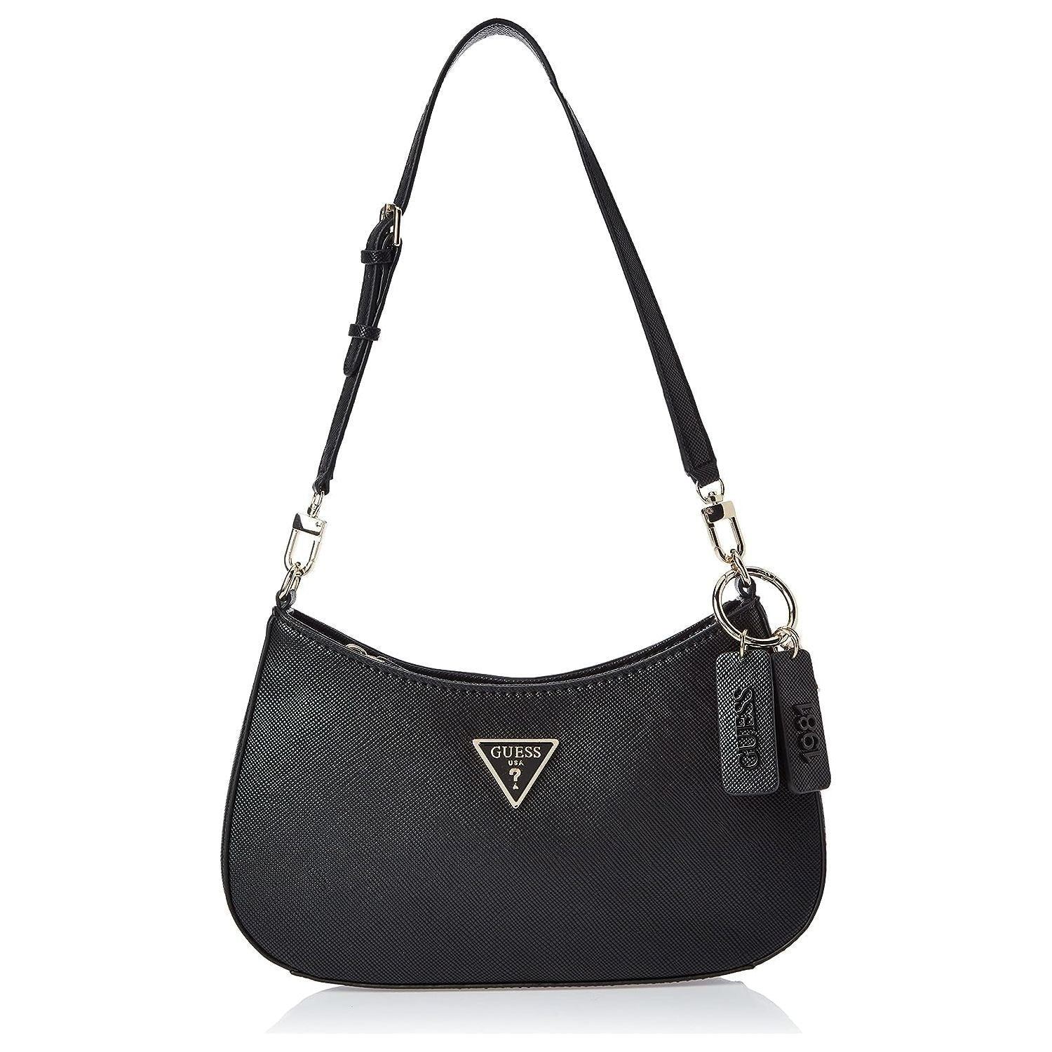 Guess ZG787918 Noelle Top Zip Shoulder Bag for Women, BLA