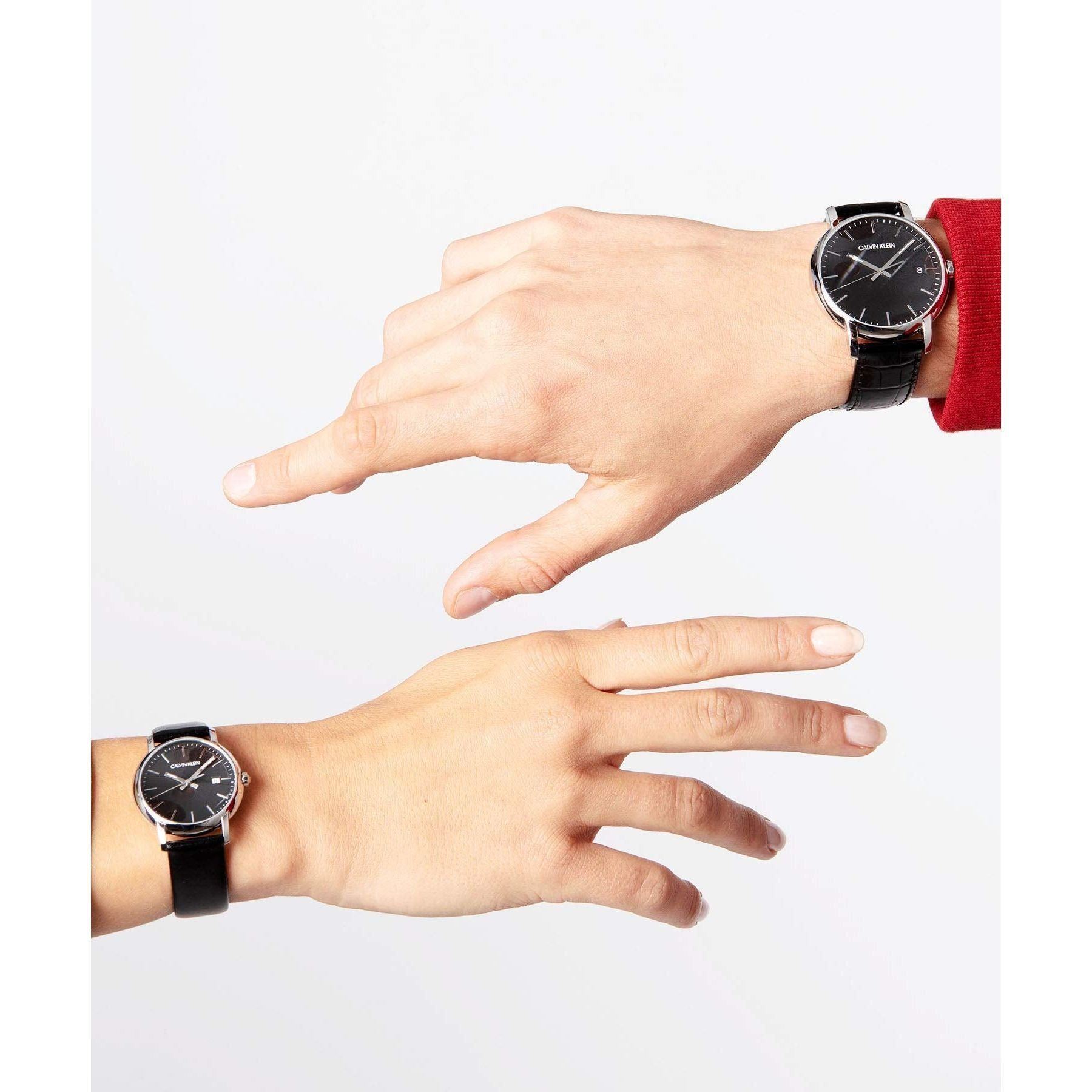 Calvin Klein Women's Quartz Watch, Analog Display and Leather Strap K9H231C1