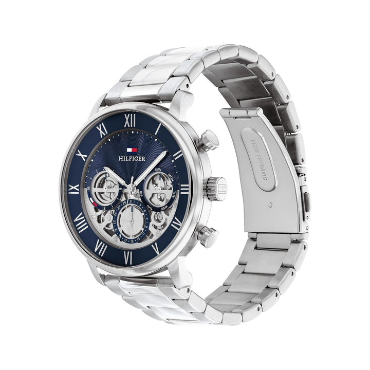Tommy Hilfiger, Legend Men's Navy Dial, Stainless Steel Watch - 1710569