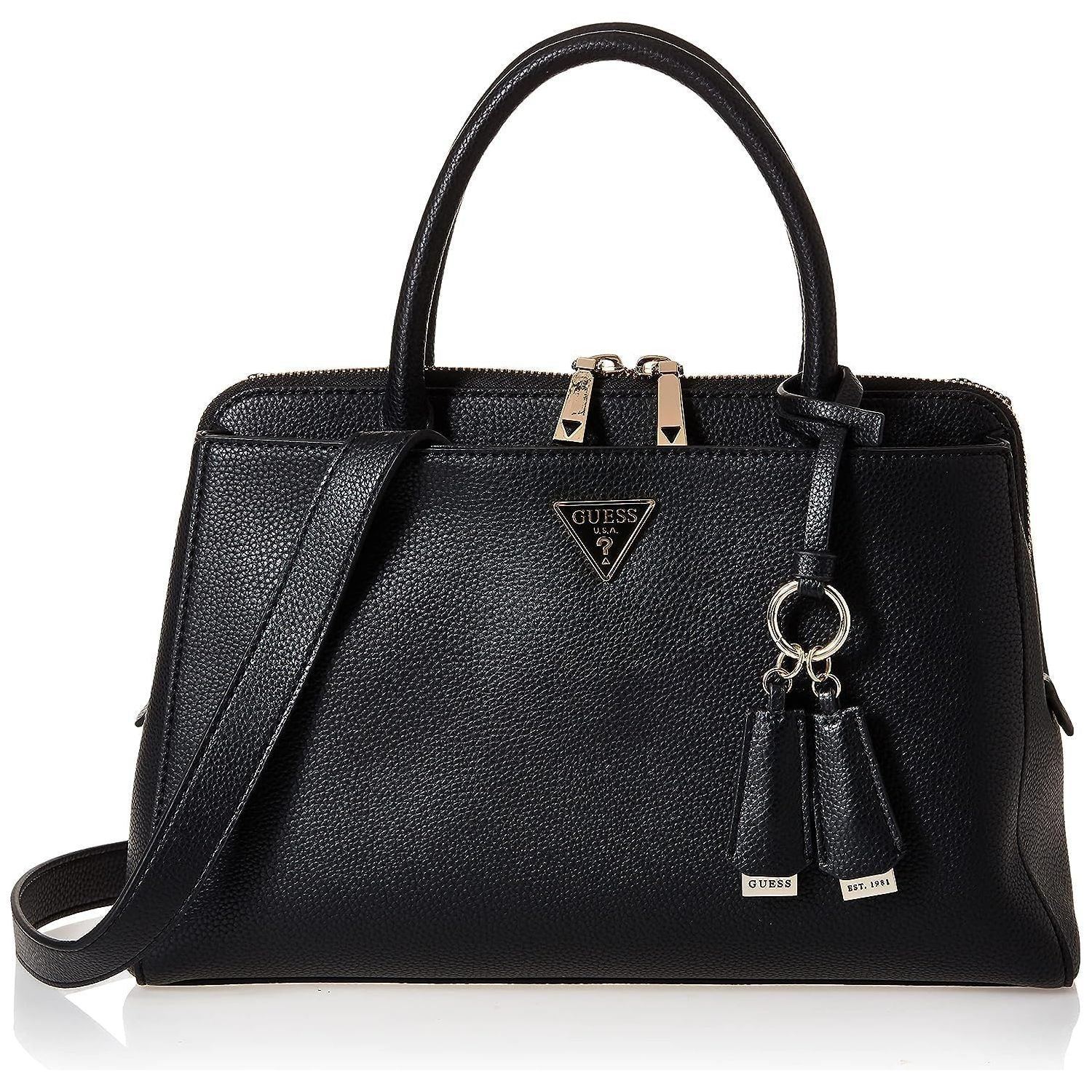 Guess Emiliya Girlfriend Satchel Bag for Women, BLA