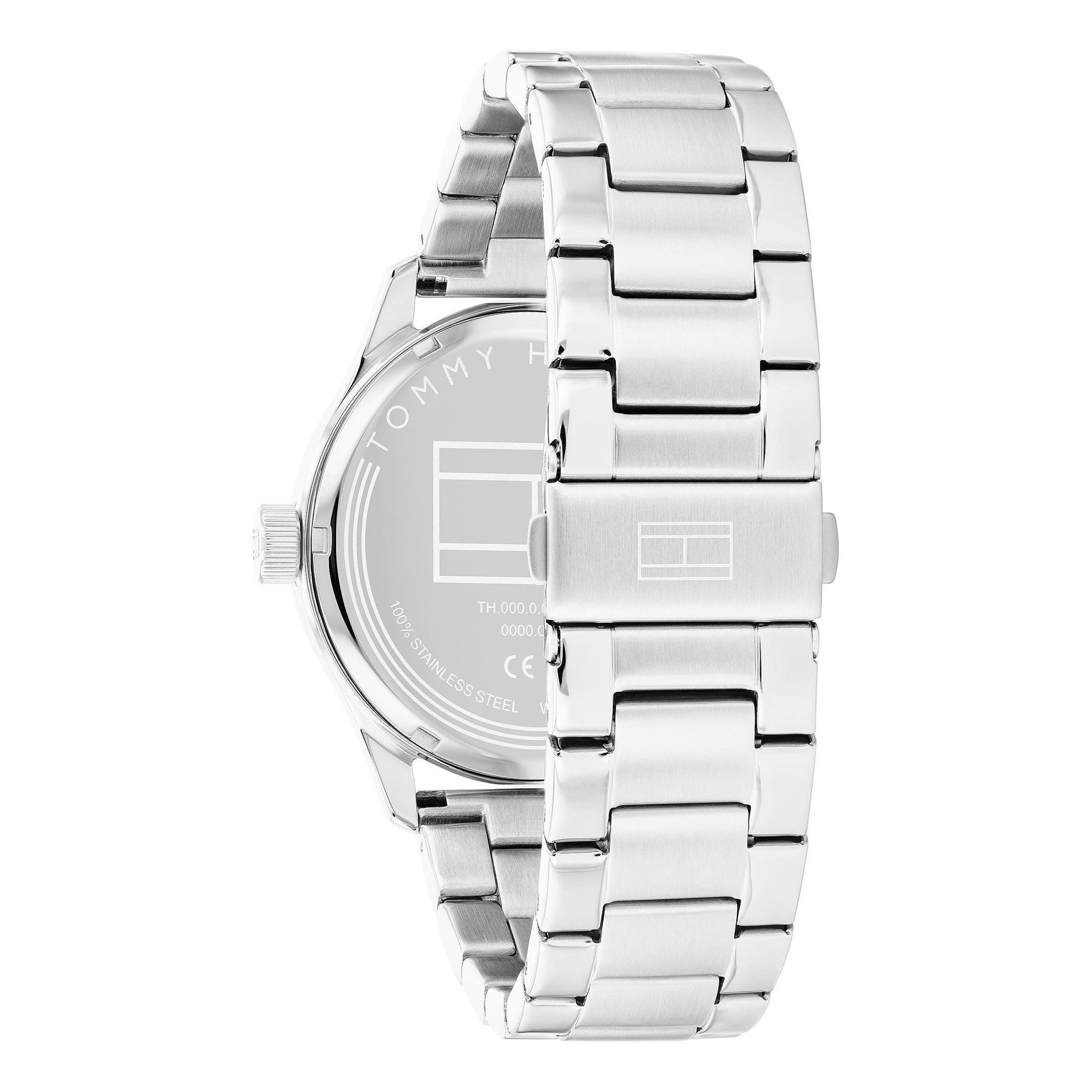 Tommy Hilfiger, Forrest Men's Navy Dial, Stainless Steel Watch - 1710563