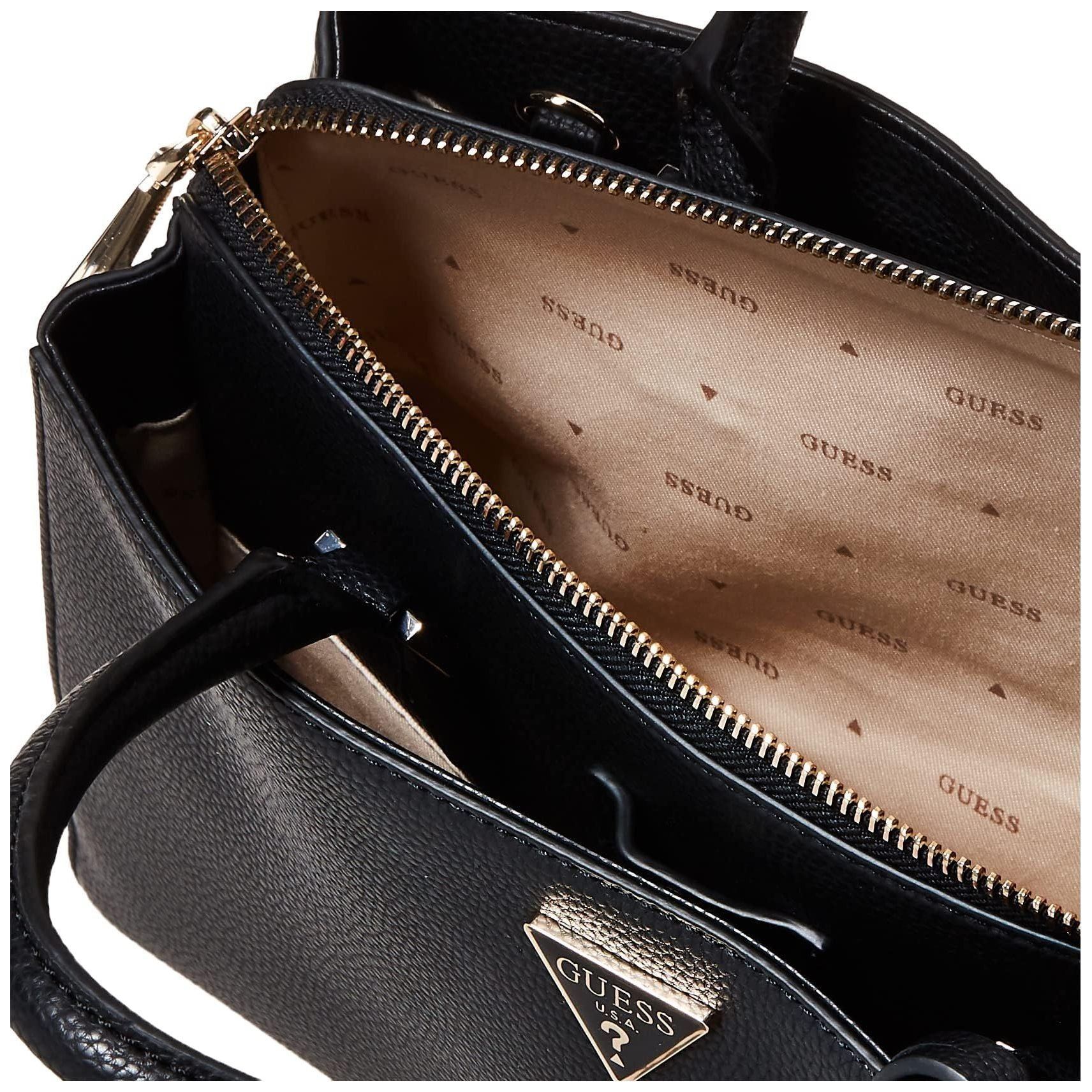 Guess Emiliya Girlfriend Satchel Bag for Women, BLA