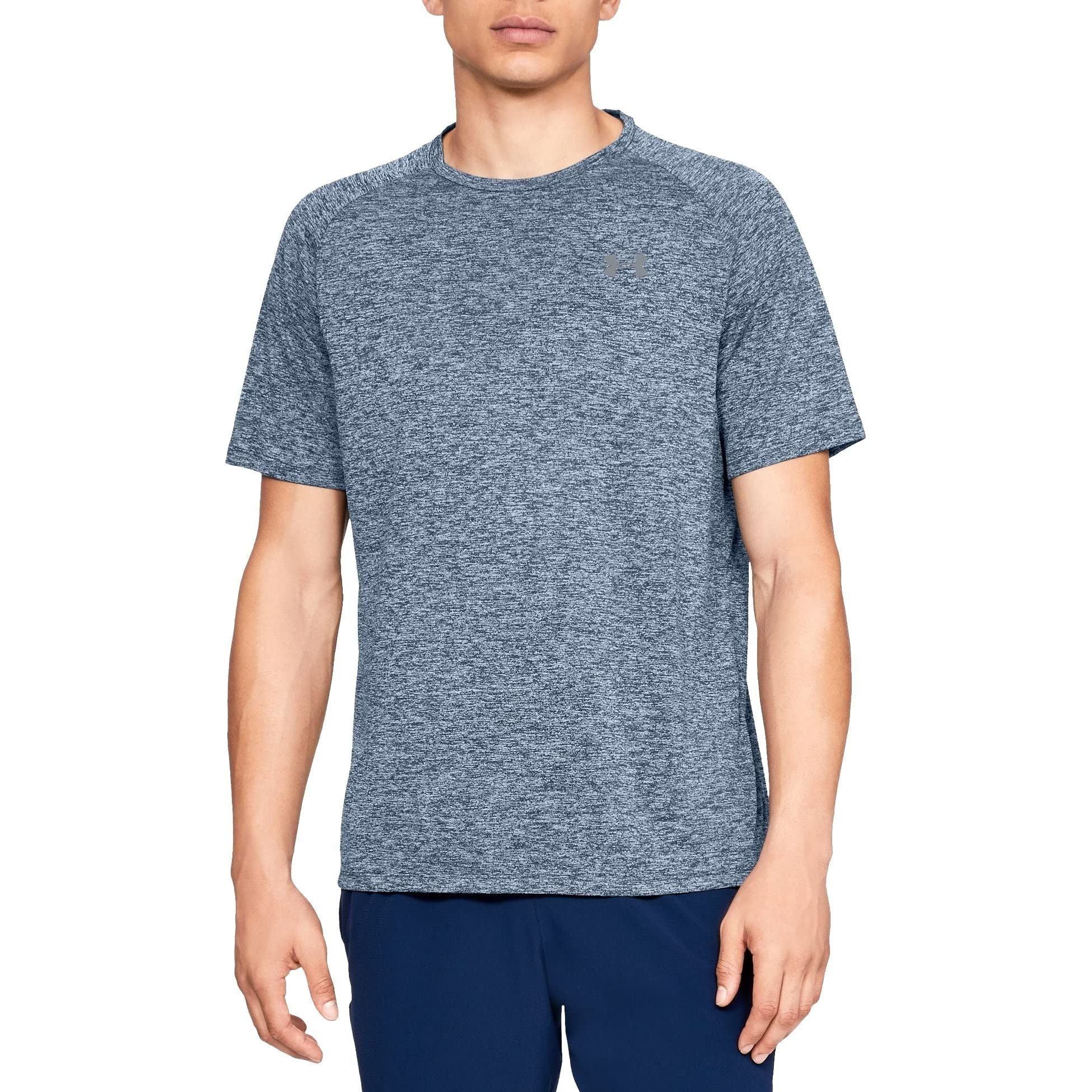 Under Armour Men's UA Tech 2.0 SS Tee Light and Breathable Sports T-Shirt, Gym Clothes With Anti-Odour Technology (pack of 1)