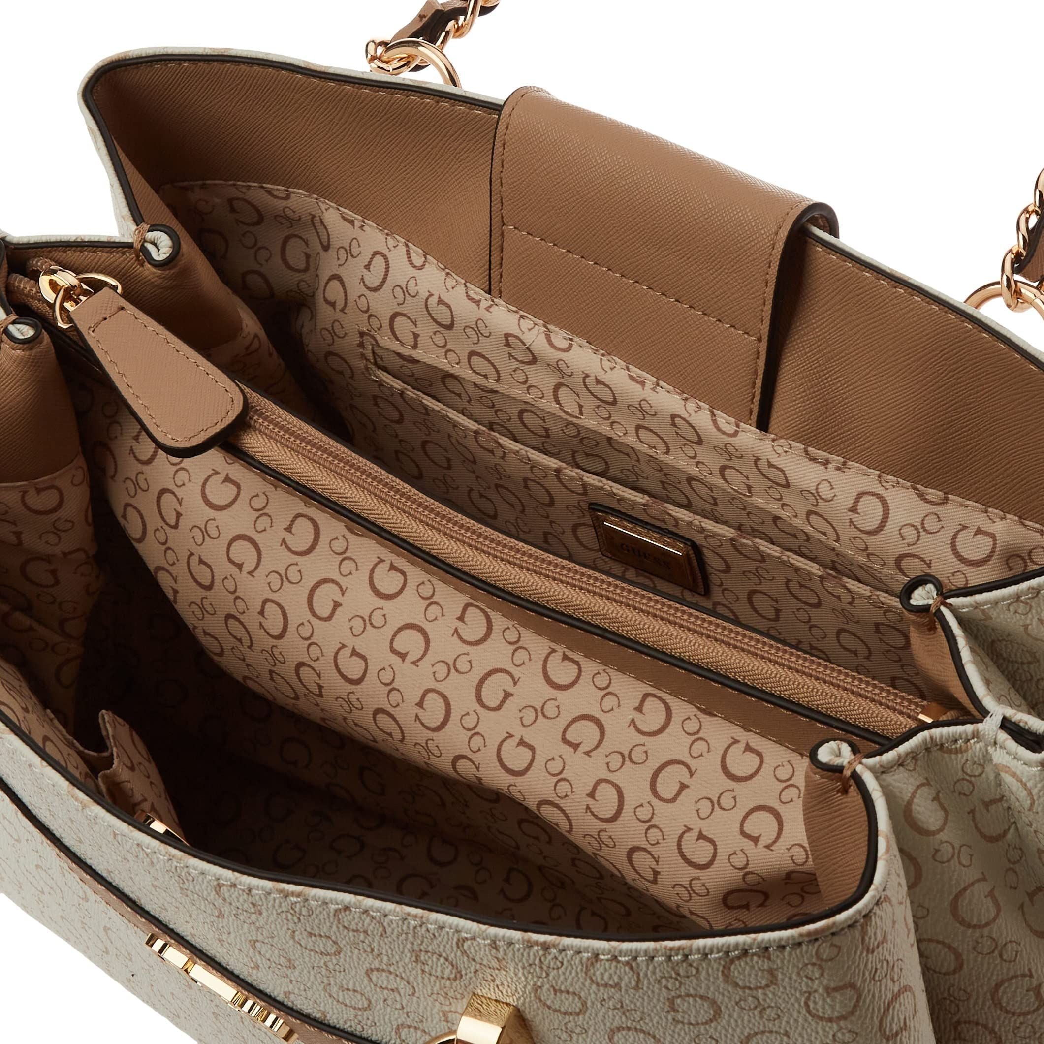 Guess SG872506 Culkin Satchel for Women, WHI