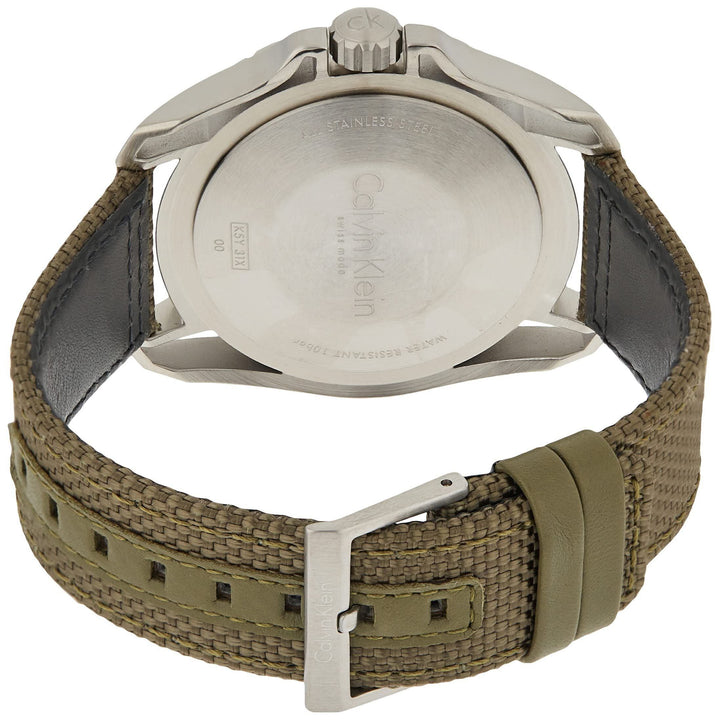 Calvin Klein Men's Analogue Quartz Watch With Textile Strap