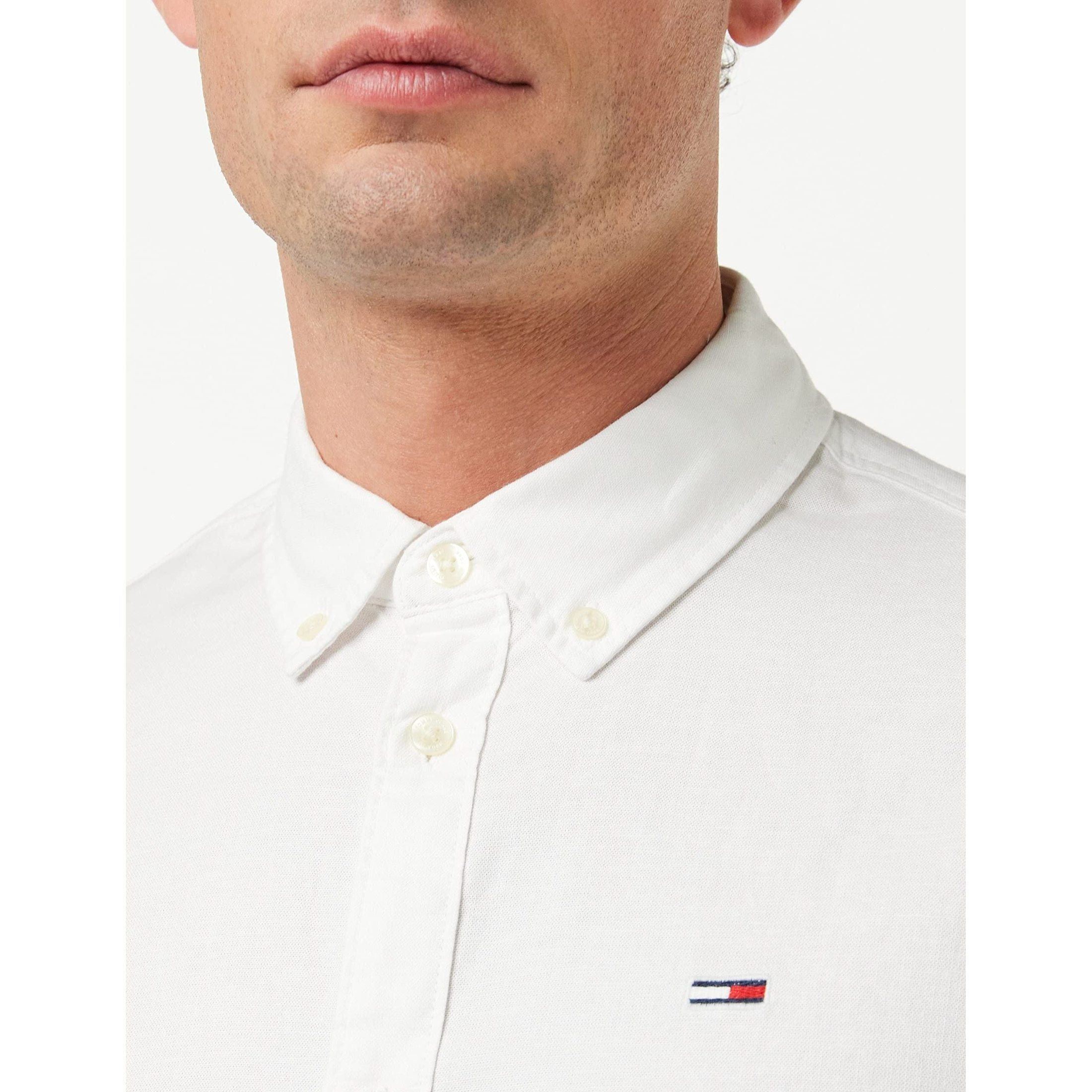 Tommy Jeans Men's TJM SLIM STRETCH OXFORD SHIRT Shirt