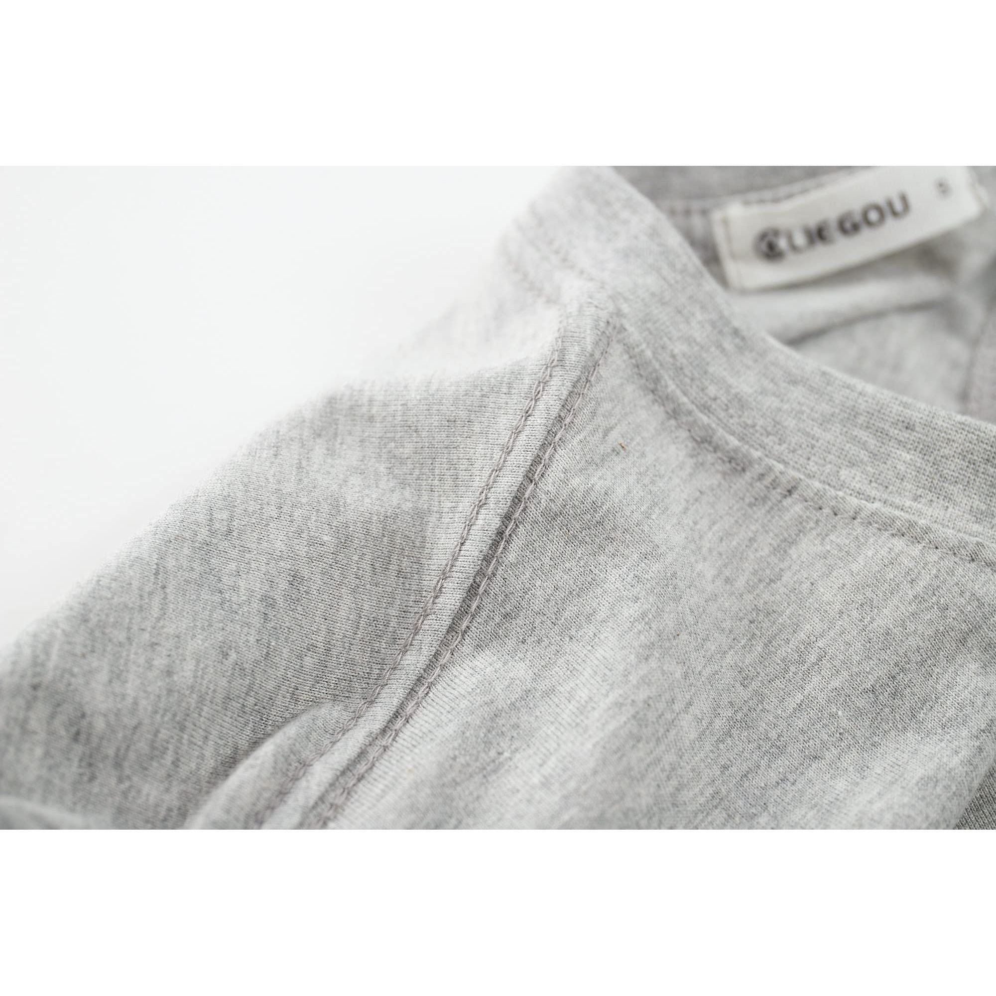 KLIEGOU Mens Cotton Hipster Hip Hop Crewneck T-Shirt S-3XL