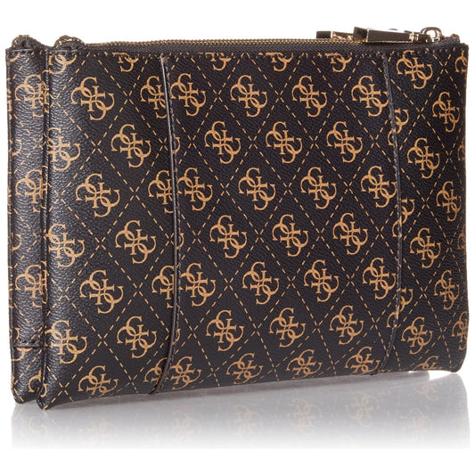 GUESS womens Noelle Dbl Zip Crossbody BM787970 Shoulder Bag