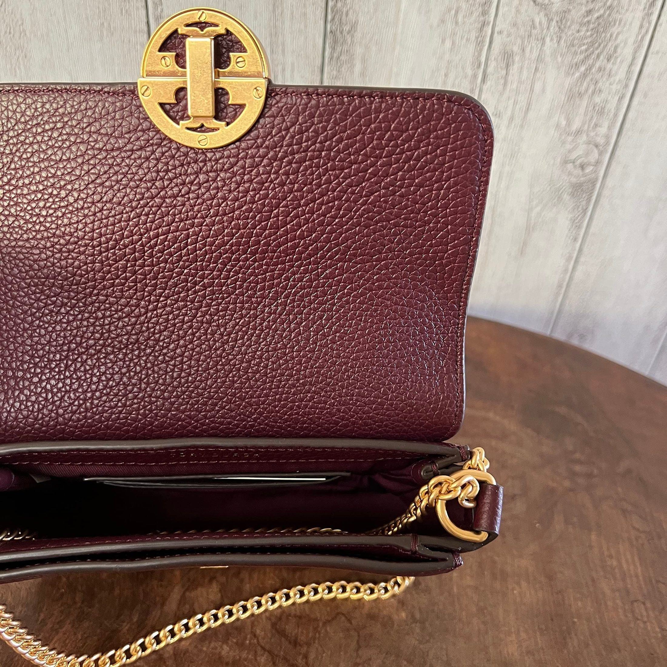 Tory Burch Olivia Pebbled Leather Bag