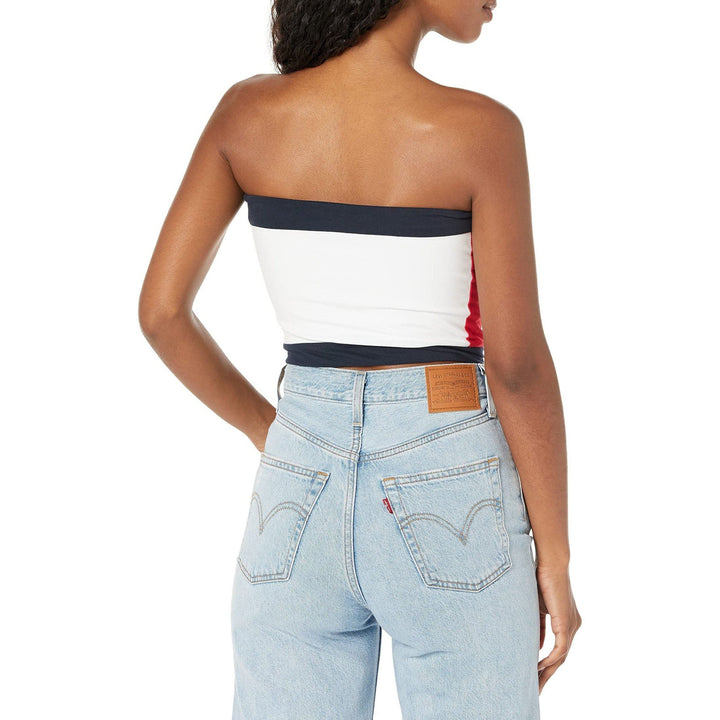 Tommy Hilfiger womens Tommy Jeans Women's Fuse Logo Bandeau Bandeau