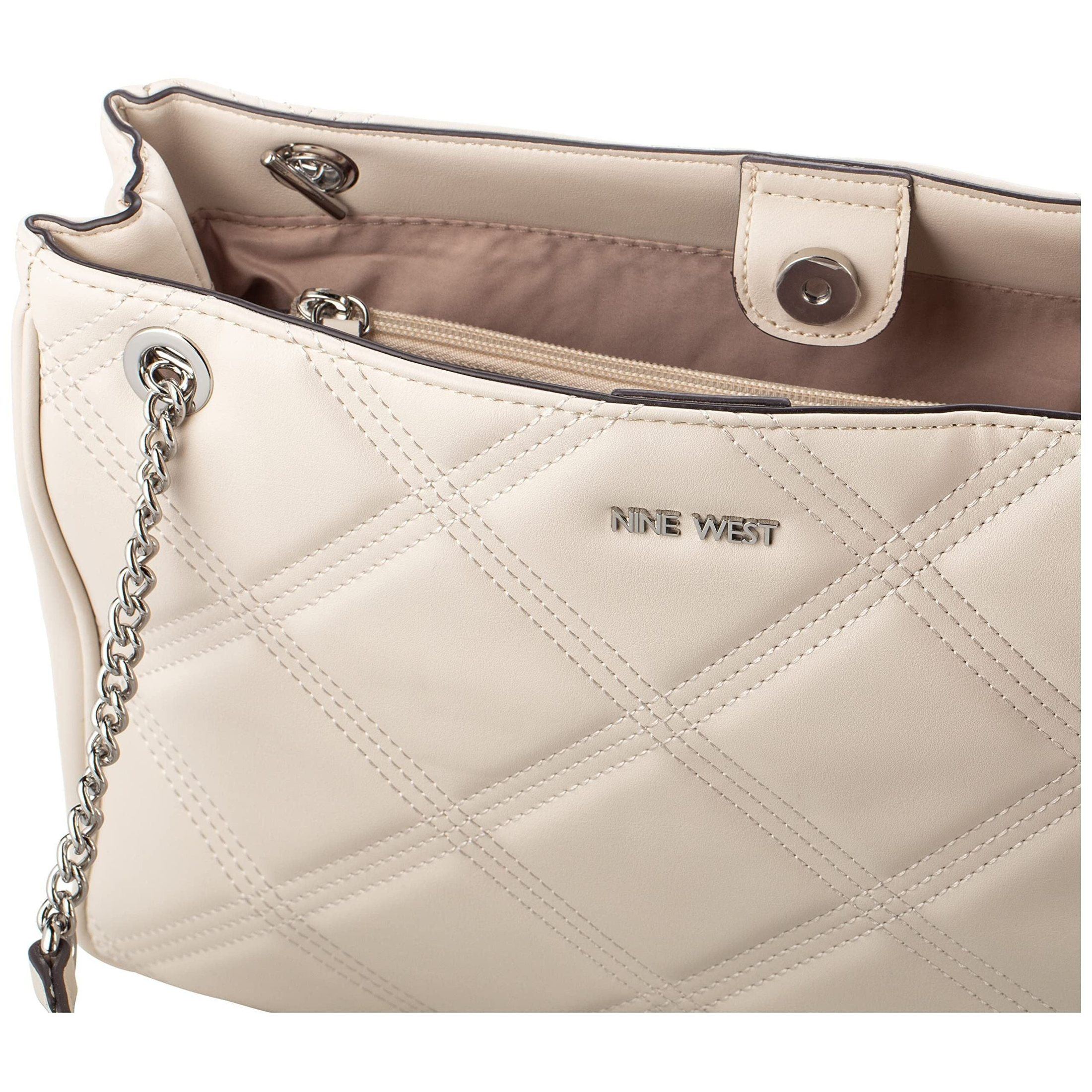 NINE WEST Womens Skyes Shoulder Satchel Satchel Bag