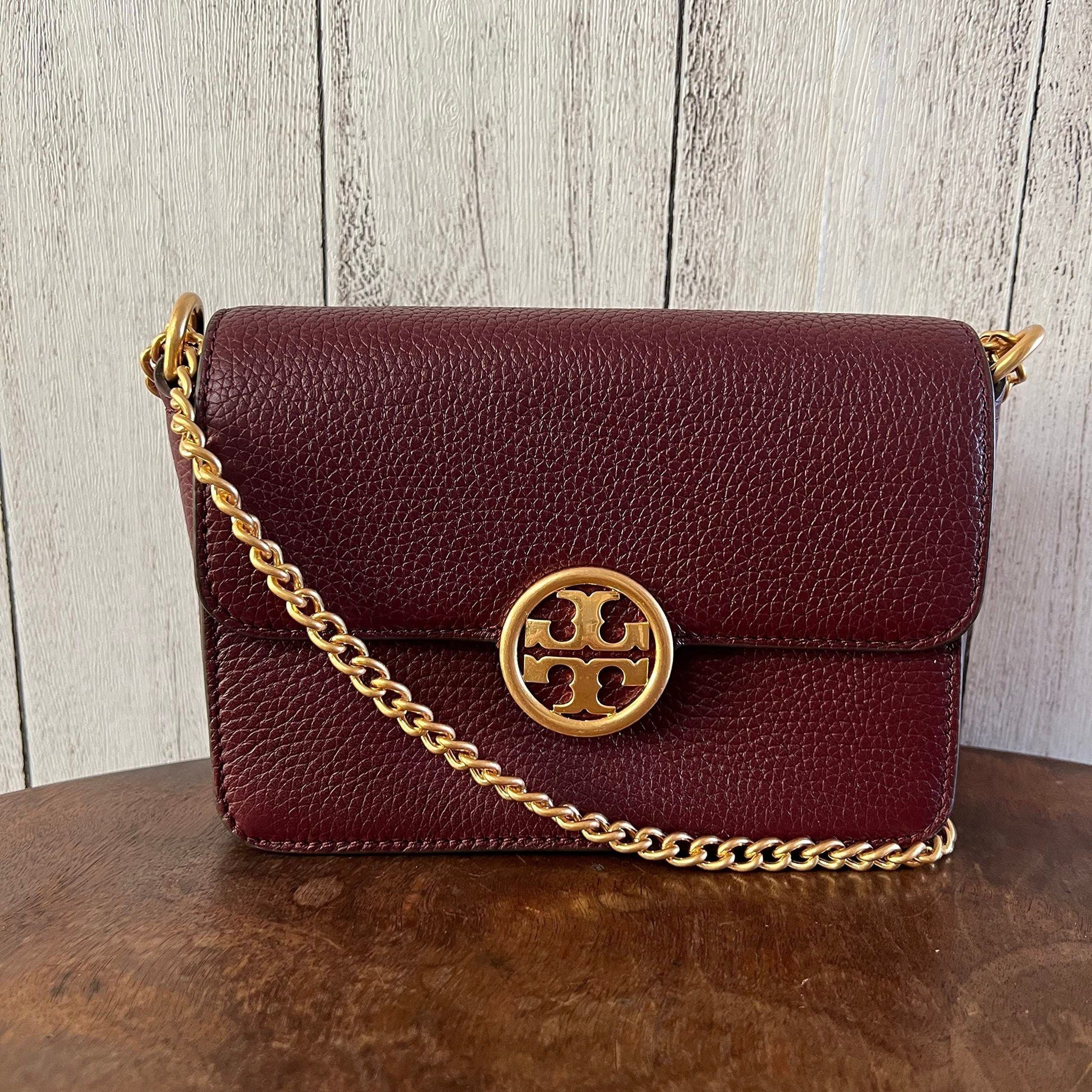 Tory Burch Olivia Pebbled Leather Bag