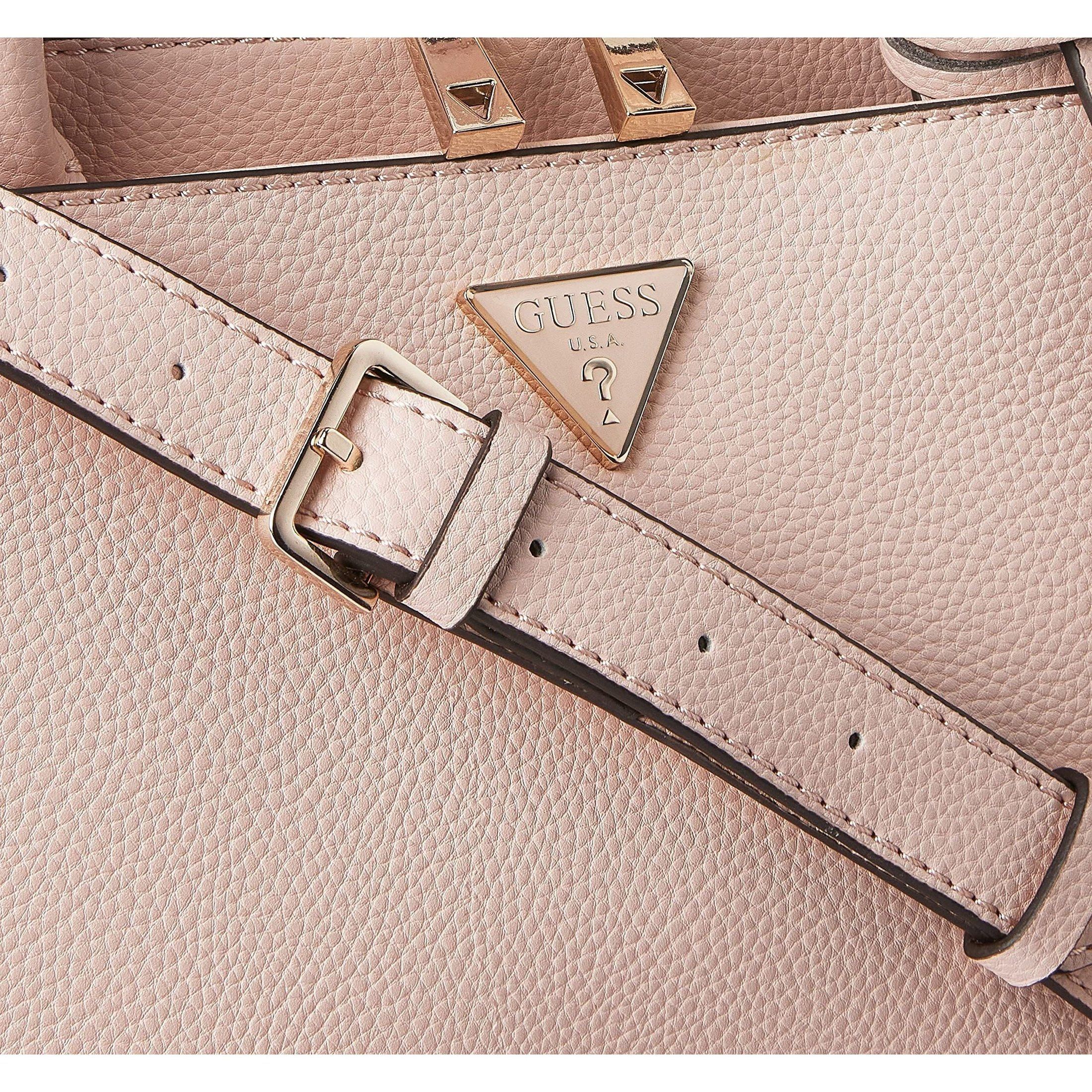 Guess Emiliya Girlfriend Satchel Bag for Women, BLS