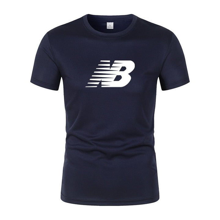 T-shirt for men's quick dry casual round neck short sleeve - Jointcorp