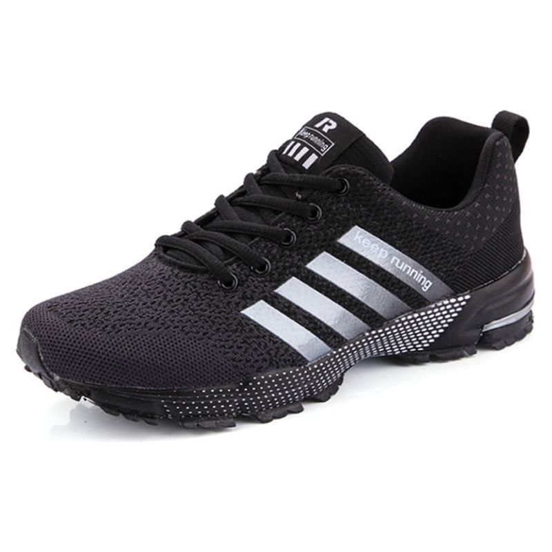 Running Shoes Breathable Outdoor Sports Shoes Lightweight Lace-UP Sneakers - Jointcorp