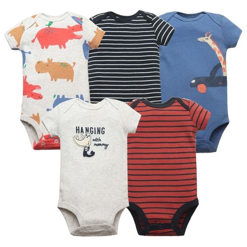 Suits 100% Cotton Short Sleeves Kids Clothes 6-24 Month Newborn - Jointcorp