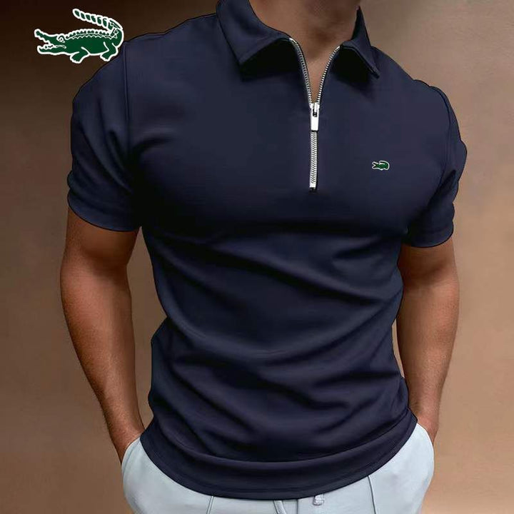 Men's Polo Shirt Fashion Stripe Short Sleeve - Jointcorp